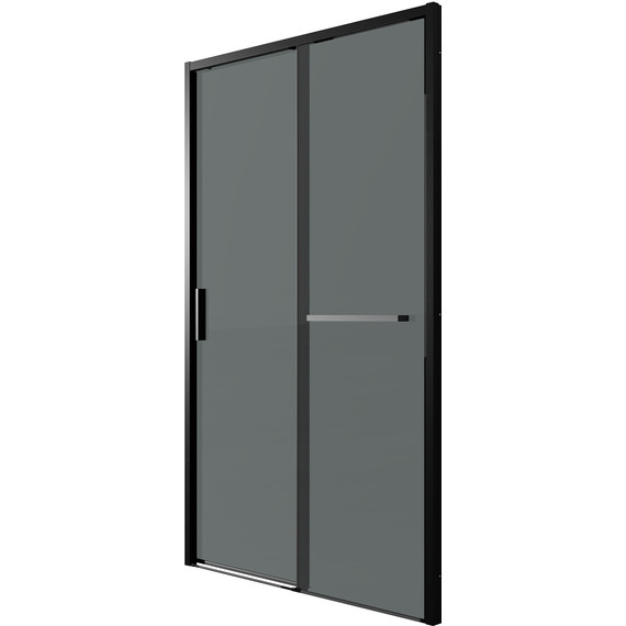 Душевая дверь Grossman Style 120 см 100.K33.05.120.21.10, чёрный матовый/тонированное - 2 Душевая дверь Grossman Style 120 см 100.K33.05.120.21.10, чёрный матовый/тонированное фото 2