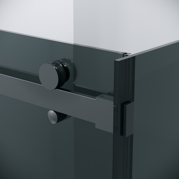 Душевое ограждение Grossman Classic 120x80 см 120.K33.04.1280.21.10, чёрный матовый/тонированное фото 7