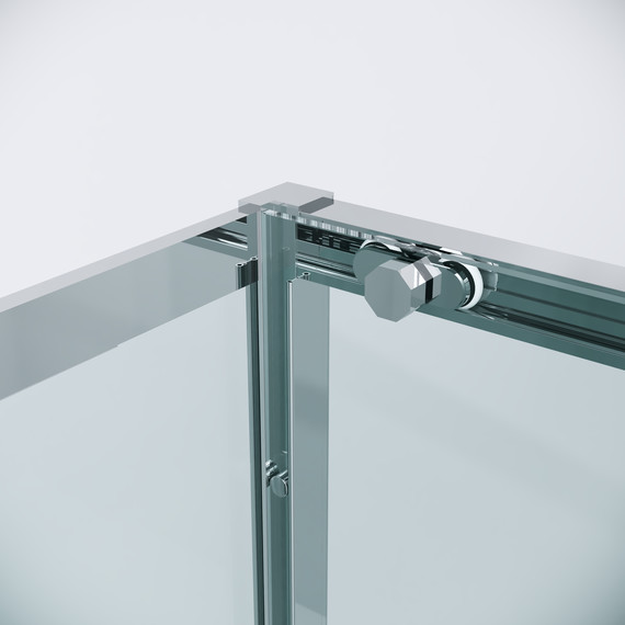 Душевое ограждение Grossman Style 100x90 см 120.K33.05.1090.10.00, хром/прозрачное фото 6