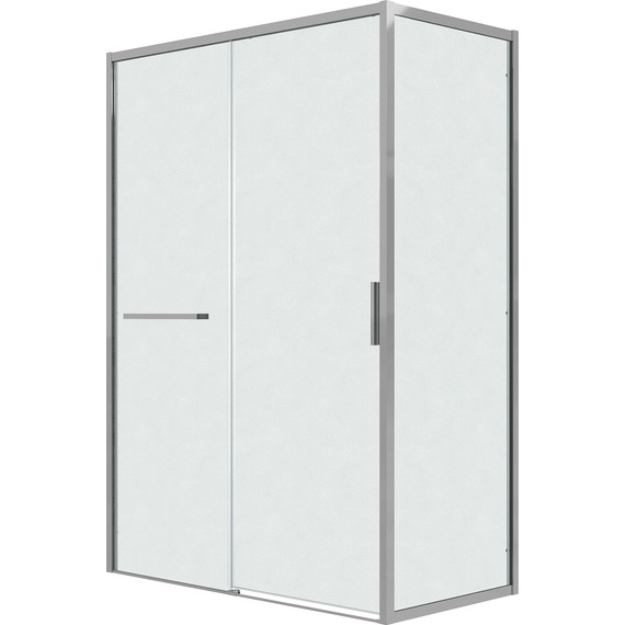 Душевое ограждение Grossman Style 100x80 см 120.K33.05.1080.10.02, хром/шиншилла фото 2