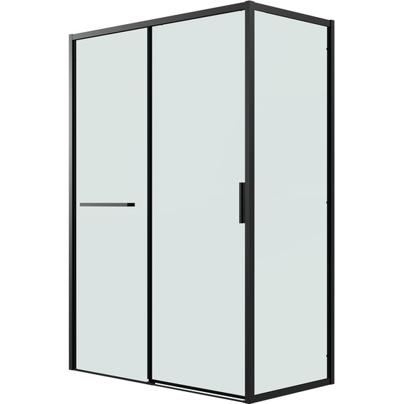 Душевое ограждение Grossman Style 100x90 см 120.K33.05.1090.21.00, чёрный матовый/прозрачное фото 2