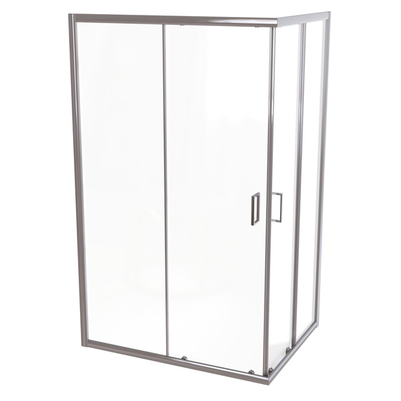 Душевое ограждение Taliente 120x80 см TA-08120-1CP, хром/прозрачное фото 