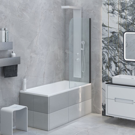 Ванна каменная Taliente Egoista 170х75 см EG2317075-1 фото 5