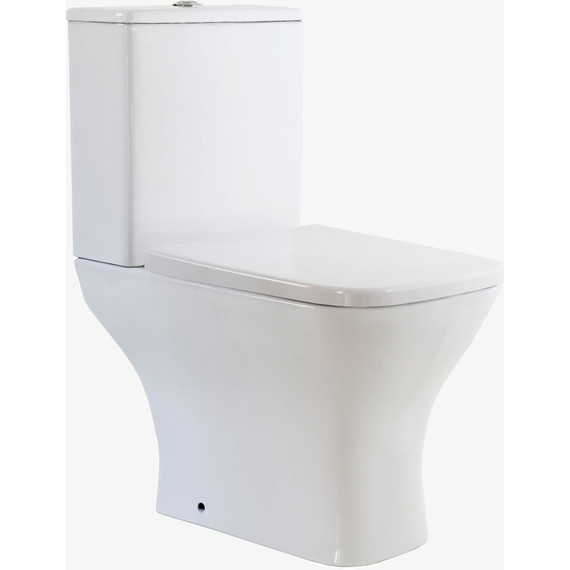 Унитаз-компакт безободковый Taliente Elegante Vortex EL45055 с крышкой микролифт (система смыва Торнадо) фото 4