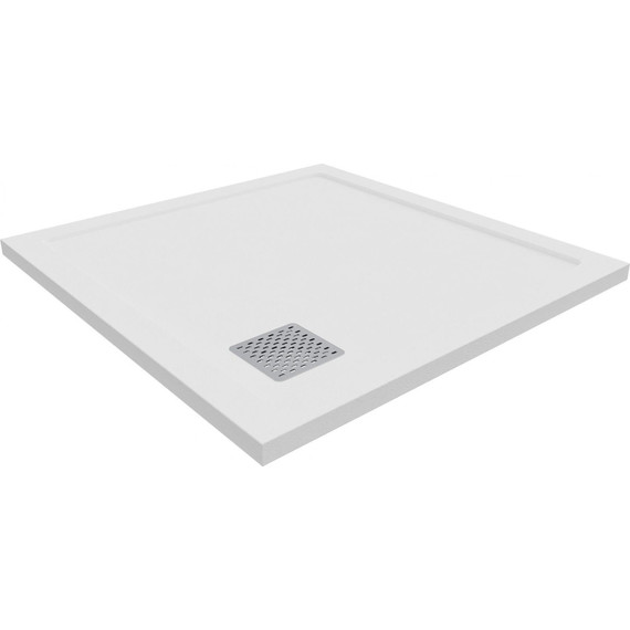 Поддон каменный Taliente 100x100 см PTA-ST-100Wstone, белый матовый фото 2