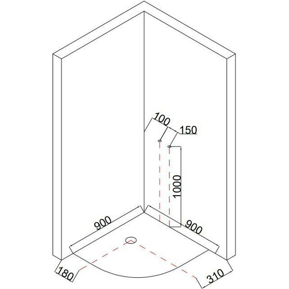Душевая кабина Taliente 90x90 см TA-99CB, чёрный/прозрачное - 17 Душевая кабина Taliente 90x90 см TA-99CB, чёрный/прозрачное фото 17