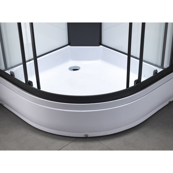 Душевая кабина Taliente 90x90 см TA-99CB, чёрный/прозрачное - 5 Душевая кабина Taliente 90x90 см TA-99CB, чёрный/прозрачное фото 5