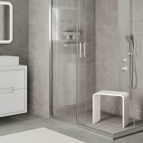 Стул для душевых кабин Taliente Sgabello TA-STOOL41-blanco, белый, Цвет производителя: белый - 2 Стул для душевых кабин Taliente Sgabello TA-STOOL41-blanco, белый, Цвет производителя: белый фото 2