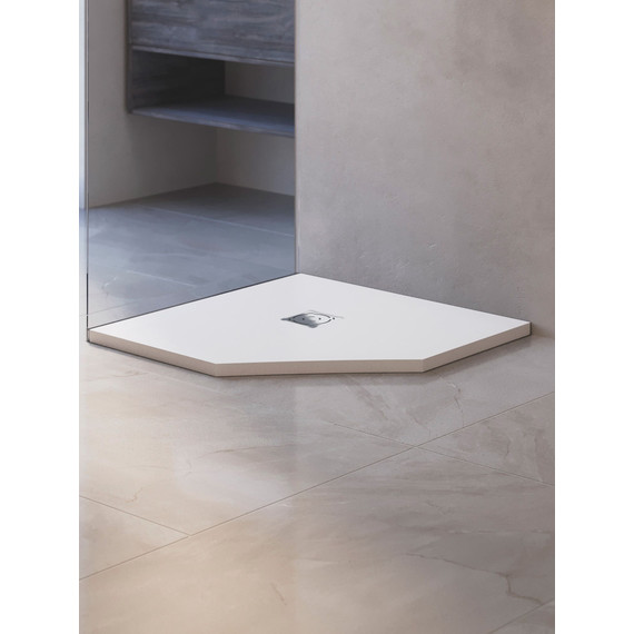 Каменный поддон RGW ST/T-0100W 100х100 см 16155100-01 - 10 Каменный поддон RGW ST/T-0100W 100х100 см 16155100-01 фото 10