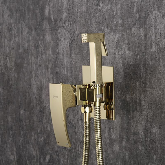 Набор для гигиенического душа Gappo G7207-3, золото - 14 Набор для гигиенического душа Gappo G7207-3, золото фото 14