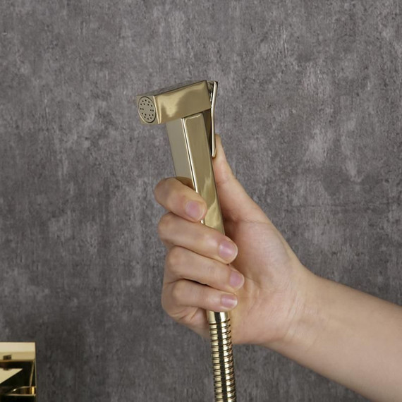 Набор для гигиенического душа Gappo G7207-3, золото - 19 Набор для гигиенического душа Gappo G7207-3, золото фото 19