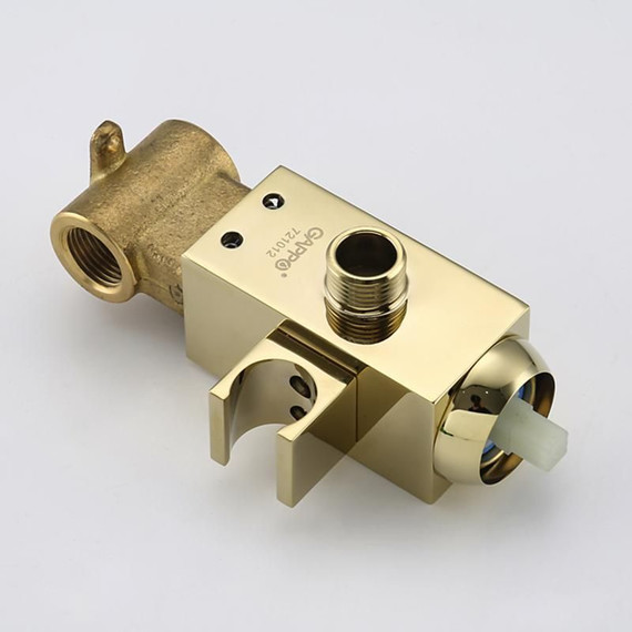 Набор для гигиенического душа Gappo G7207-3, золото - 2 Набор для гигиенического душа Gappo G7207-3, золото фото 2