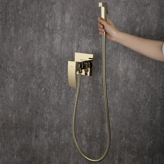 Набор для гигиенического душа Gappo G7207-3, золото - 20 Набор для гигиенического душа Gappo G7207-3, золото фото 20