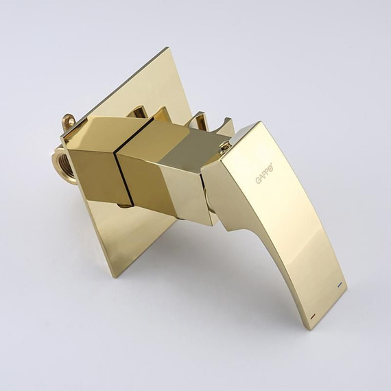 Набор для гигиенического душа Gappo G7207-3, золото - 6 Набор для гигиенического душа Gappo G7207-3, золото фото 6