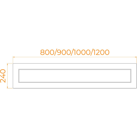 Панель фронтальная для душевого поддона RGW Acrylic B/CL-S 100 см 16231011-10 фото 2