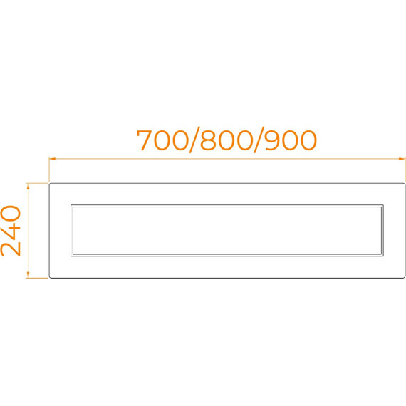 Панель боковая для душевого поддона RGW Acrylic B/CL-S 80 см 16230912-80 фото 2