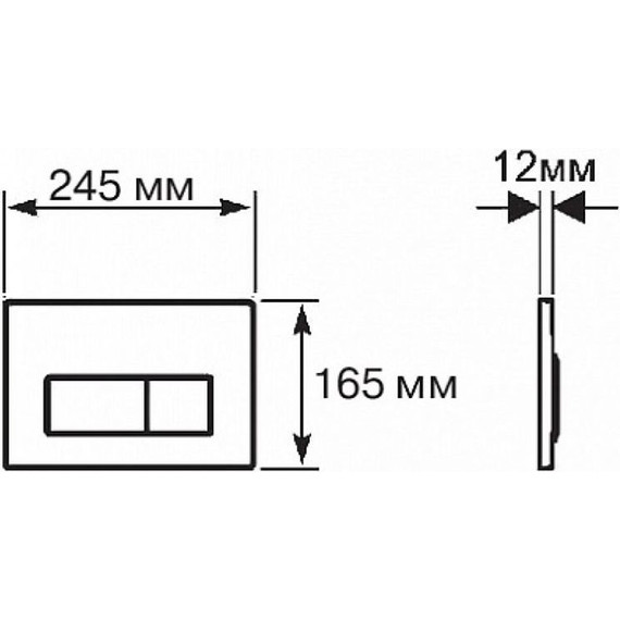 Инсталляция с подвесным унитазом комплект: Aquatek Standard INS-0000012 с подвесным безободковым унитазом Поларис AQ0700-01 сиденье микролифт, крепление, кнопка смыва белая KDI-0000013 фото 6