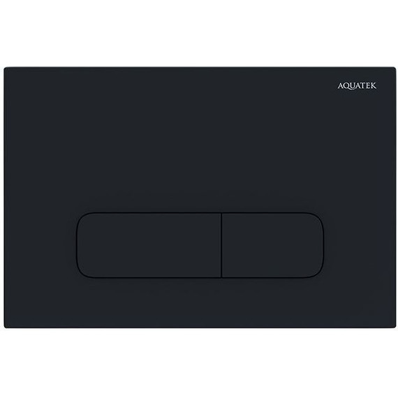 Инсталляция с подвесным унитазом комплект: Aquatek Standard INS-0000012 с подвесным безободковым унитазом Поларис AQ0700-01 сиденье микролифт, крепление, кнопка смыва чёрная KDI-0000017 фото 2