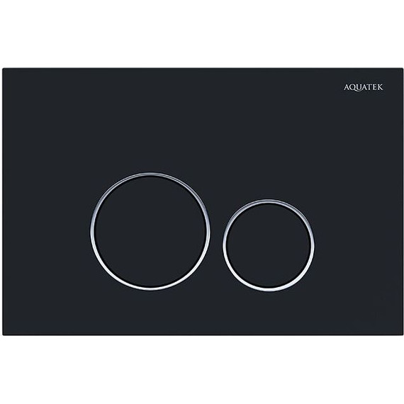 Инсталляция с подвесным унитазом комплект: Aquatek Standard INS-0000012 с подвесным безободковым унитазом Поларис AQ0700-01 сиденье микролифт, крепление, кнопка смыва чёрная KDI-0000020 фото 2