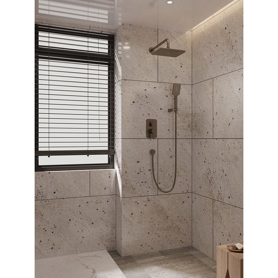 Душевая система для душа Veconi VE-510-GR-C4, графит, Цвет производителя: графит фото 2