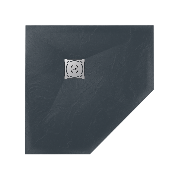 Каменный поддон RGW ST/T-0099G 90х90 см 16155099-02, графит - 12 Каменный поддон RGW ST/T-0099G 90х90 см 16155099-02, графит фото 12