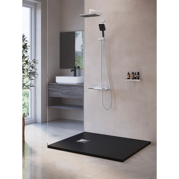 Каменный поддон RGW ST-0137G 130х70 см 16152713-02, графит - 2 Каменный поддон RGW ST-0137G 130х70 см 16152713-02, графит фото 2