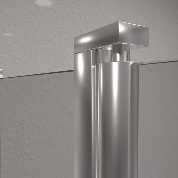 Шторка для ванны RGW SC-11 100 см 03111110-11, хром/прозрачное фото 6