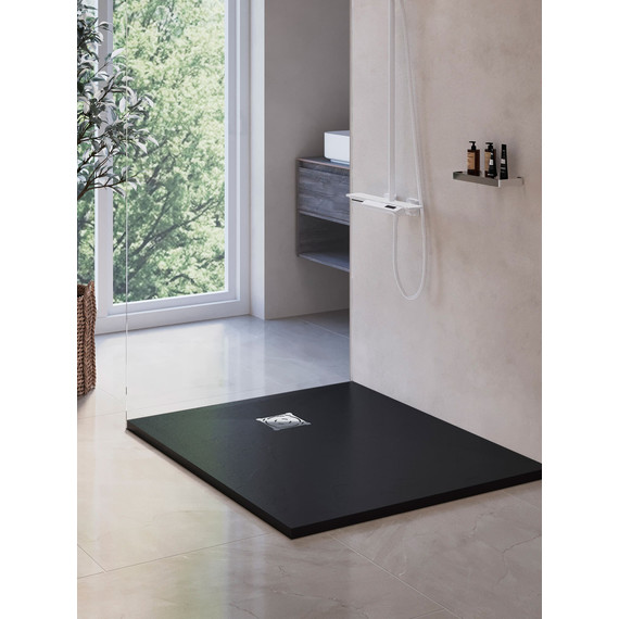 Каменный поддон RGW ST-0138G 130х80 см 16152813-02, графит - 3 Каменный поддон RGW ST-0138G 130х80 см 16152813-02, графит фото 3