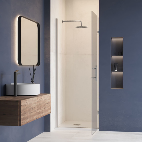 Душевая дверь RGW HO-011 80 см 350601108-11 (стекло 8 мм), хром/прозрачное - 3 Душевая дверь RGW HO-011 80 см 350601108-11 (стекло 8 мм), хром/прозрачное фото 3