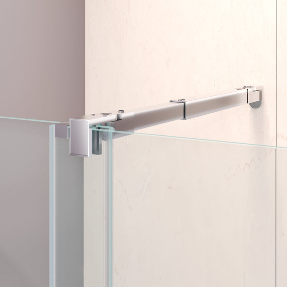 Шторка для ванны RGW SC-46 100 см 06114610-11 (стекло 8 мм), хром/прозрачное - 3 Шторка для ванны RGW SC-46 100 см 06114610-11 (стекло 8 мм), хром/прозрачное фото 3