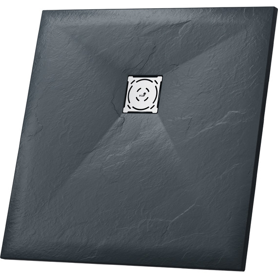 Каменный поддон RGW ST-0099G 90х90 см 16152099-02, графит - 10 Каменный поддон RGW ST-0099G 90х90 см 16152099-02, графит фото 10