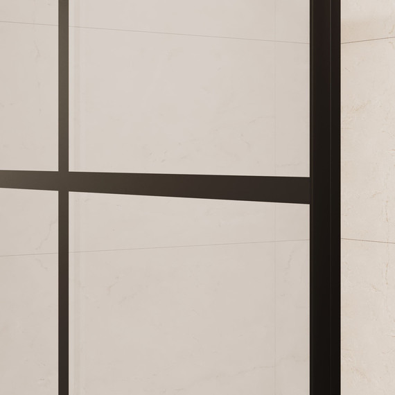 Душевая перегородка RGW WA-11B 120х200 см 32101112-84 с кронштейном в комплекте, черный/прозрачное - 6 Душевая перегородка RGW WA-11B 120х200 см 32101112-84 с кронштейном в комплекте, черный/прозрачное фото 6