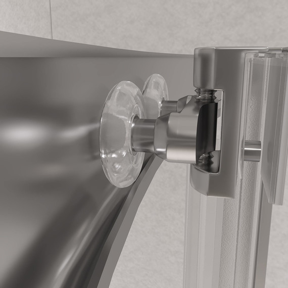 Душевое ограждение RGW PA-51 100х100 см 02085100-11, хром/прозрачное фото 4