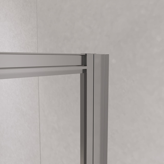 Душевое ограждение RGW PA-145 100х90 см 020814590-11, хром/прозрачное фото 4