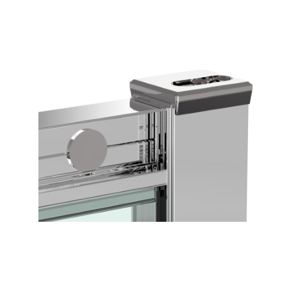 Душевое ограждение RGW CL-54 100х100 см 32095400-11, хром/прозрачное фото 4