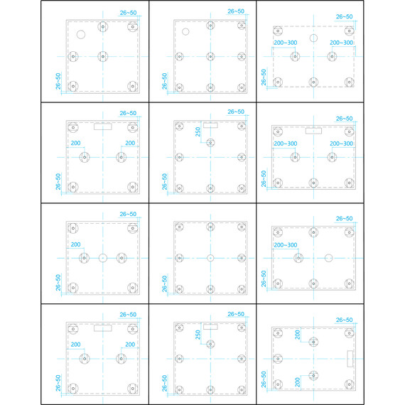 Каменный поддон RGW ST-0100G 100x100 см 16152100-02, графит фото 16