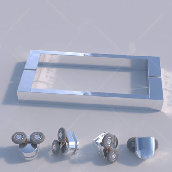 Душевое ограждение RGW CL-54 90х90 см 32095499-11, хром/прозрачное фото 5