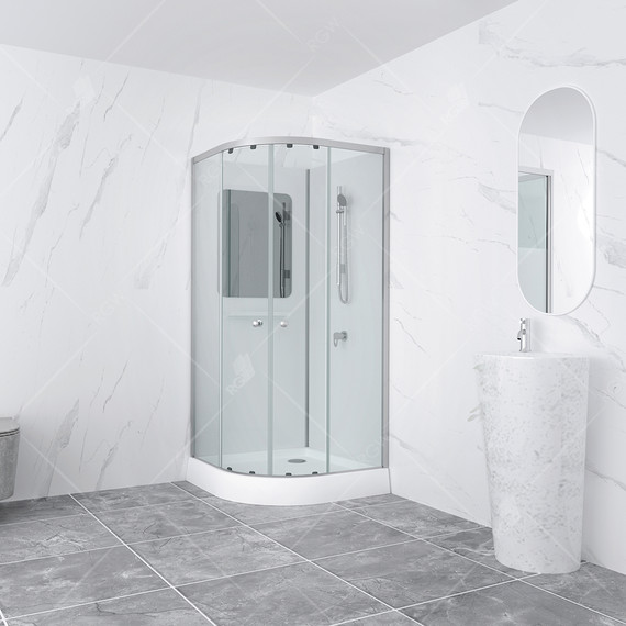 Душевая кабина RGW AN-208 90x90 см 381320899-12, сатин/прозрачное - 3 Душевая кабина RGW AN-208 90x90 см 381320899-12, сатин/прозрачное фото 3