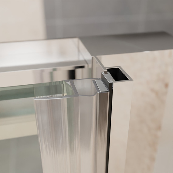 Душевая дверь RGW PA-14 150 см 41081415-11, хром/прозрачное - 4 Душевая дверь RGW PA-14 150 см 41081415-11, хром/прозрачное фото 4