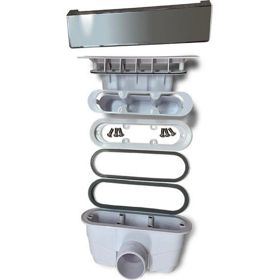 Сифон для душевого поддона RGW Q10-C 03241100-10 фото 2