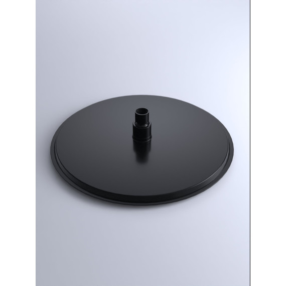 Верхний душ RGW SP-81B 21148125-04, нержавеющая сталь, 250х250 мм, черный фото 3