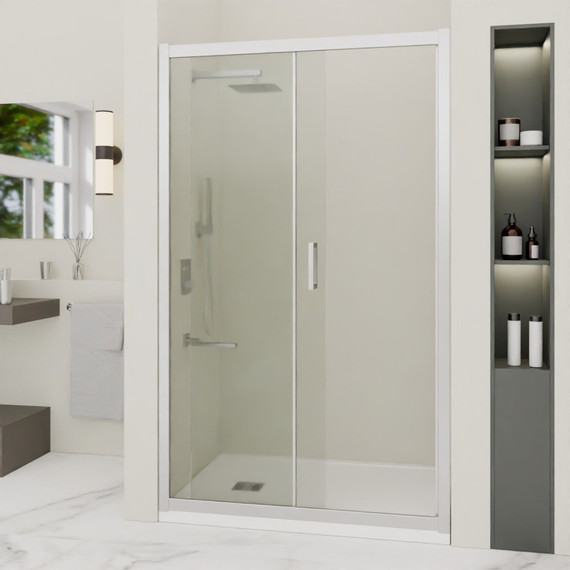 Душевая дверь RGW PA-016 120 см 350801612-11, хром/прозрачное фото 3