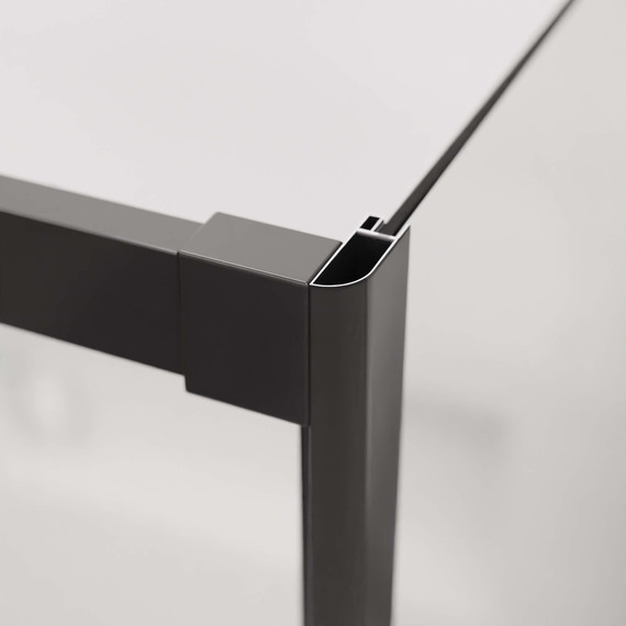 Душевое ограждение RGW LE-41B (LE-12B + Z-050-2B) 190x80 см 34124189-014, черный/прозрачное фото 5