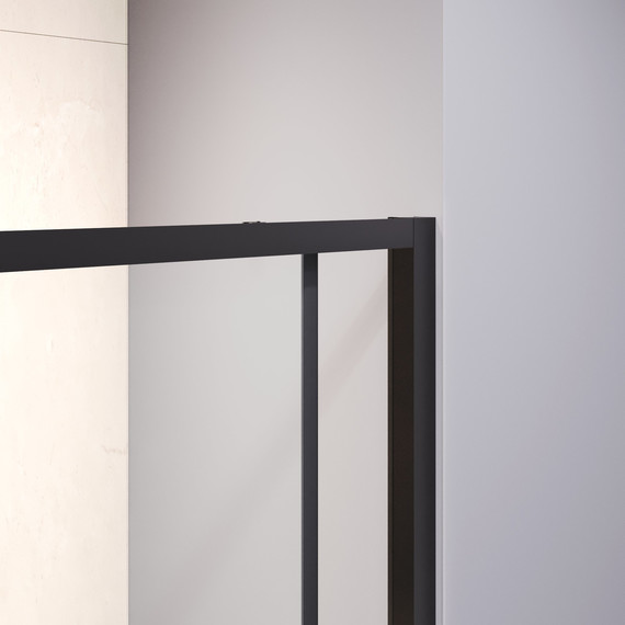 Шторка для ванны RGW SC-45B 180 см 34114518-14, черный/прозрачное - 7 Шторка для ванны RGW SC-45B 180 см 34114518-14, черный/прозрачное фото 7