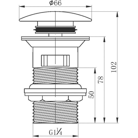 Донный клапан Imprese Grafiky ZMK041807500 фото 2
