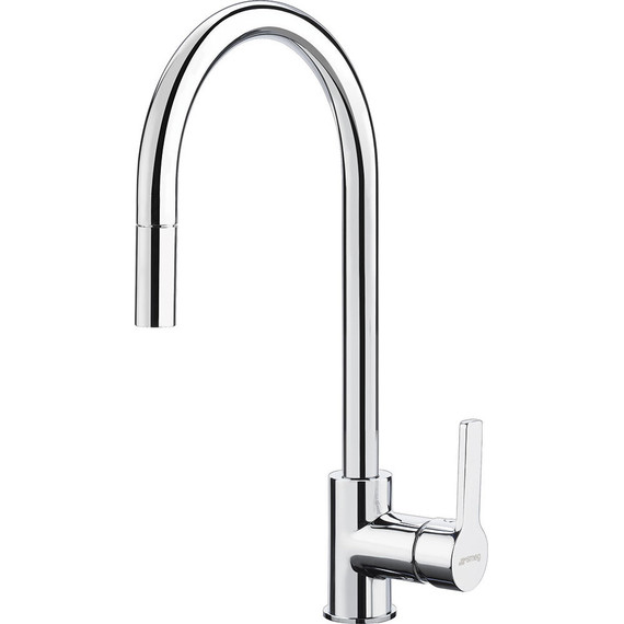 Смеситель для кухни Smeg MID2CR, хром фото 