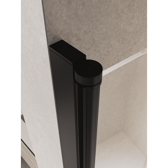 Душевая дверь RGW PA-104B 120 см 060810412-14, чёрный/прозрачное - 4 Душевая дверь RGW PA-104B 120 см 060810412-14, чёрный/прозрачное фото 4