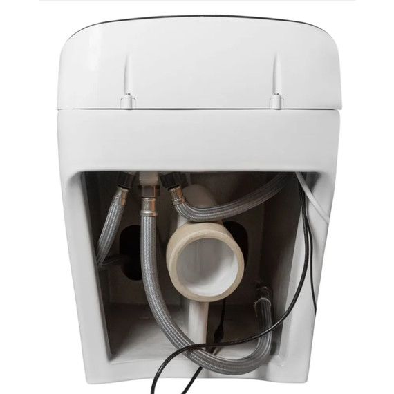 Унитаз приставной RGW SW-30 63420130-01, сиденье с крышкой микролифт фото 10