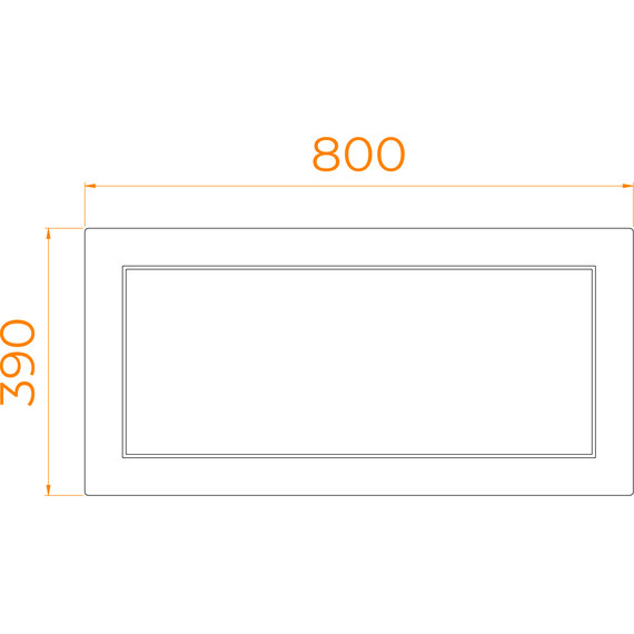 Панель боковая для душевого поддона RGW NB/CL-S 80 см 16230912-80b фото 2