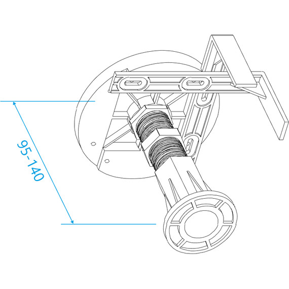 Ножки для душевого поддона RGW N-01 (08) 03230108-31 - 5 Ножки для душевого поддона RGW N-01 (08) 03230108-31 фото 5